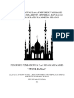 Proposal Dana Masjid