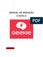 2020 - Manual de Redação e Estilo Geekie