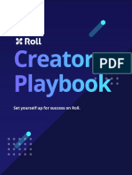 Creator Playbook: Set Yourself Up For Success On Roll