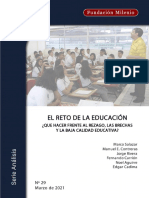 El Reto de La Educacion 1