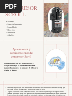 Partes y Funcionamiento del Compresor Scroll | PDF | Presión ...