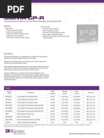 Sigma CP-R: Conventional Fire Alarm Control Panel Repeater & Ancillary PCB