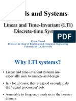 Signals and Systems: Linear and Time-Invariant (LTI) Discrete-Time Systems
