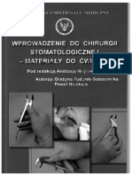 Skrypt Z Chirurgii Stomatologicznej (Skrypt WUM)