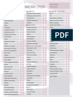 Checklist em PDF para Imprimir Montando Minha Primeira Casa