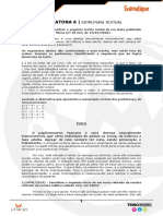 Maratona 6 - Estrutura Textual Questões PDF