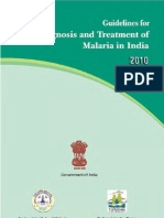 Technical Guidelines Malaria 2010 In India