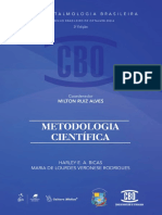 CBO - METODOLOGIA CIENTIFICA