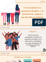 Perspectiva de género y derecho a una vida libre de violencia