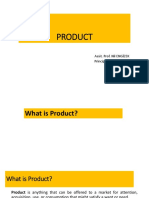 Product: Assit. Prof. Nil ENGİZEK Principles of Marketing