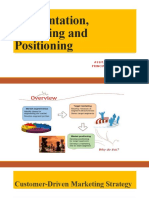 Segmentation, Targeting and Positioning: Assit. Prof. Nil Engizek Principles of Marketing