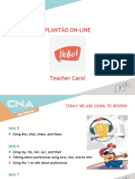 Plantão On-Line - CNA Teens On 1 - Final Test