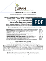 UPAN Newsletter Volume 8 Number 6 June 2021