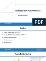 Update Situasi Global Dan Varian Omicron - 6 Des