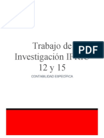 TRABAJO IFRIC 12 y 15