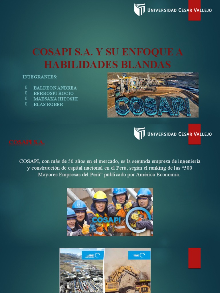 Habilidades Blandas en COSAPI S.A. | PDF | Liderazgo | Negociación