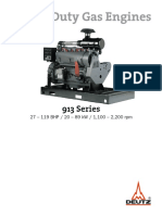 Heavy Duty Gas Engines: 913 Series