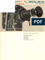 Setup and Operation Guide for Bolex H 16 Motion Picture Camera