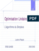 Optimisation Lineaire