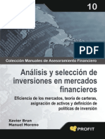 Analisis y Seleccion de Inversiones en Mercados Financieros