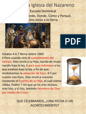 Segunda Iglesia Del Nazareno | PDF | Natividad De Jesus | Navidad