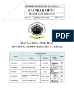 1 Standar Hasil Penelitian