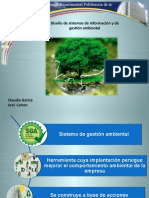 Diseño de Sistemas de Información y de Gestión Ambiental