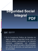SEGURIDAD SOCIAL INTEGRAL COLOMBIA