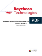 Raytheon Technologies Corporation Annual Report 2021