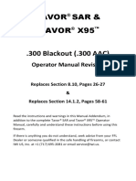 Tavor Sar & Tavor X95: Operator Manual Revision