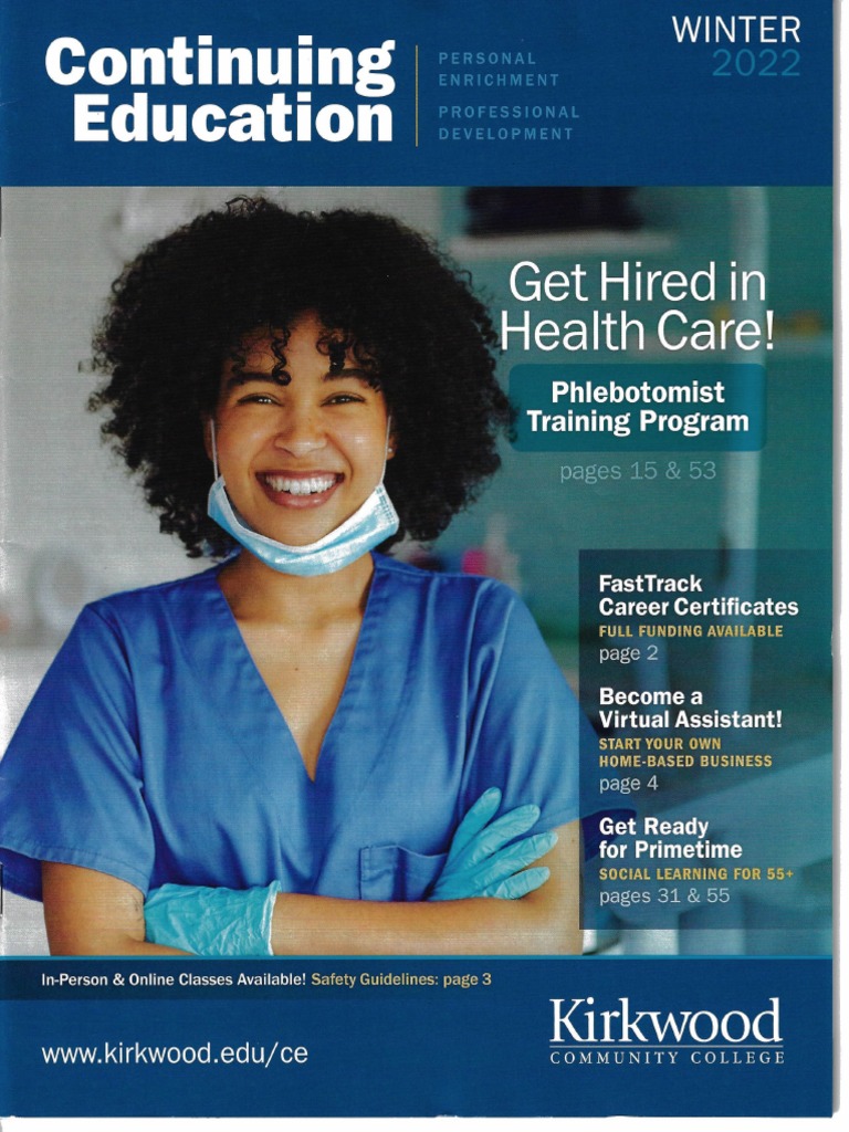 Kirkwood Community College Continuing Education Winter 2021/2022