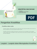 Kewirausahaan - Kreatifitas Dan Inovasi