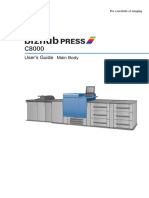 Bizhub PRESSC8000 Main Body User Guide