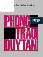 Nguyen Van Xuan - Phong Trao Duy Tan