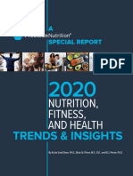 Nutrition, Fitness, and Health: Trends & Insights