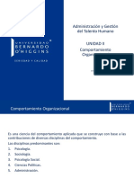 CURSO Administración y Gestión Del Talento Humano - 2021 - COMPORTAMIENTO ORGANIZACIONAL Y ORGANIZACIÓN