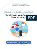 #DiarioDeGeriatria - Píldoras de Estimulación Cognitiva Ejercicios de Atención para Hacer en Verano