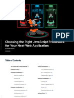 Choose The Right Javascript Framework For Your Next Web Application Whitepaper