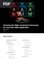 Choose The Right Javascript Framework For Your Next Web Application Whitepaper