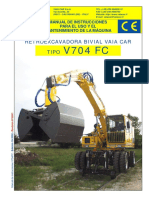 Manual V704FC retroexcavadora