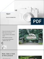 Ppt Descriptive Text Kls Viii