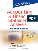 Accounting Financial Statement Analysis