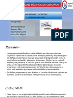 CADE SIMU Y PC SIMU PARA DISEÑAR UN SISTEMA DE BOMBEO Y CONTROL DE TEMPERATURA EN INVERNADERO