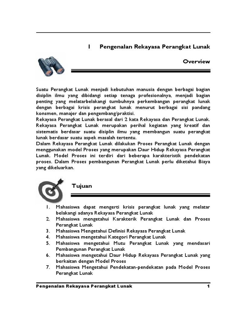Pengenalan RPL untuk Mahasiswa | PDF