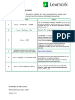 Seguridad Impresoras Lexmark