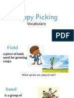 Happy Picking: Vocabulary