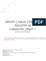 Group 2 - Halal Cosmetic Industry in Chemistry - Draft 1