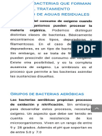 TRATAMIENTO BIOLÓGICO AGUAS RESIDUALES