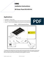 Installation Instructions Thermolite™ 30W Solar Panel Kit 401414