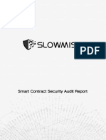 Smart Contract Security Audit Report Summary